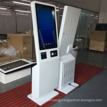 Free stand WiFi terminal self-service all in one touch screen kiosk ordering system